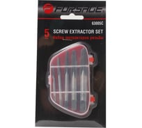 Набор экстракторов резьбы HSS Forsage 4241, 6 предметов в пластиковом футляре 29887 F-63005C