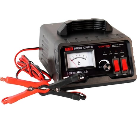 Зарядное устройство VERTON Energy ЗУ-10Р 100 Вт, 12 В, 6-100 Ач 01.9670.9903