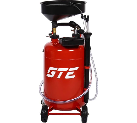 Комбинированная установка для слива/откачки масла GTE 70л со сливной воронкой и щупами /1 GTE-T14100 1