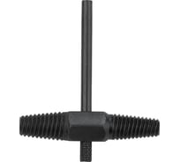 Экстрактор двухсторонний для извлечения сломанной резьбы из труб 1/2-3/4 FORSTIME в комплекте с воротком, набор 2пр. FT-EX-Y214(65773)