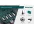 Шпильковёрт ударный KRAFTOOL Stud Driver, набор 4 шт, М6, М8, М10, М12 26199 8