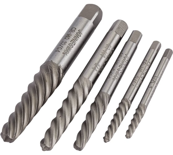 Комплект экстракторов 5 предметов (5/64"-19/64") Jonnesway AG010049