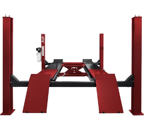 Четырехстоечный подъемник 4т, 380В, для сход-развала с траверсой 2т GTE 4302 242315