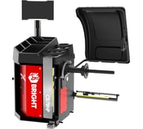 Стенд балансировочный BRIGHT CB78NP RAL9011 с ЖК-монитором, автовводом 3 параметров, режимом диагностики В0000000207582