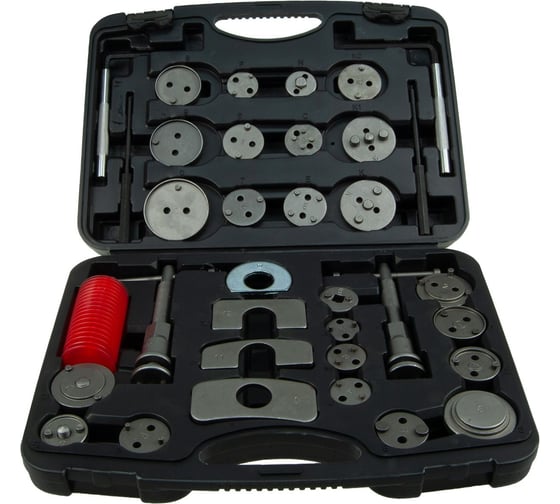 Набор для обслуживания тормозных цилиндров LIGE 35 предметов, право/левосторонний привод, в кейсе LG-94713 377049