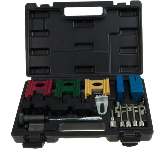 Набор фиксаторов для установки фаз ГРМ универсальный LIGE 19 предметов, в кейсе LG-14119 184996 1