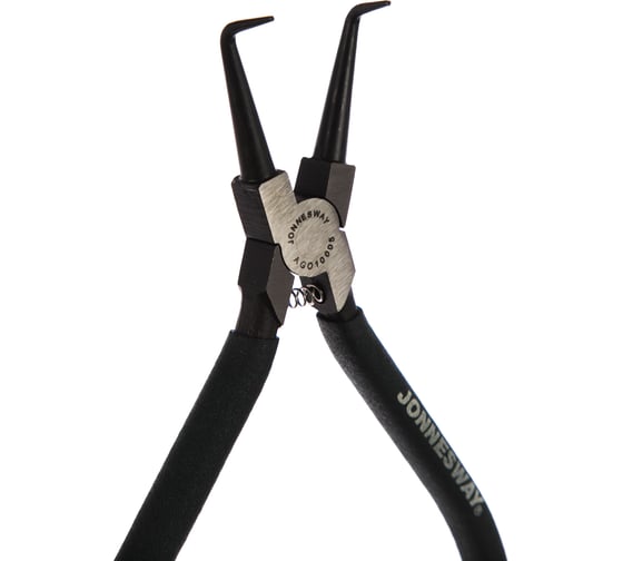 Щипцы для стопорных колец 7" Jonnesway изогнутый сжим AG010005