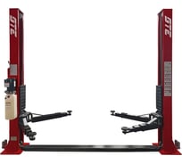 Двухстоечный подъемник 4т с нижней синхронизацией, 380В (механ. спуск с 1 колонны) GTE H104 327305