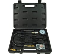 Компрессометр для дизельных двигателей грузовых авто с адаптерами LIGE 15 предметов, в кейсе LG-14716 408631