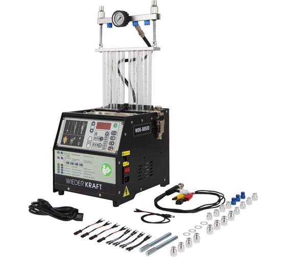Установка для тестирования и очистки форсунок WIEDERKRAFT GDI, EFI, MPI, SFI WDK-88500 1