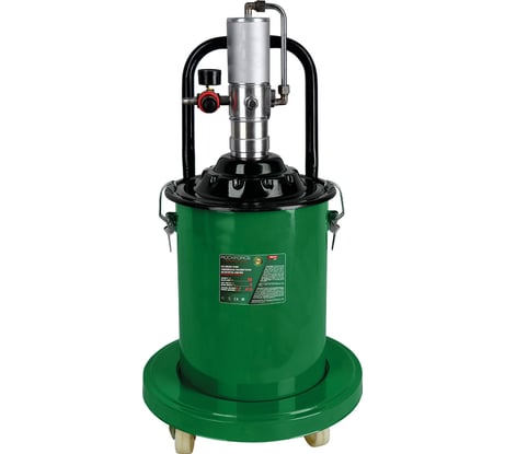 Нагнетатель смазки пневматический перекатной Rockforce под закладку 17 кг (50:1), производительность: 0-0.8 л/мин, давление смазки: 400 бар RF-TRH20 26756