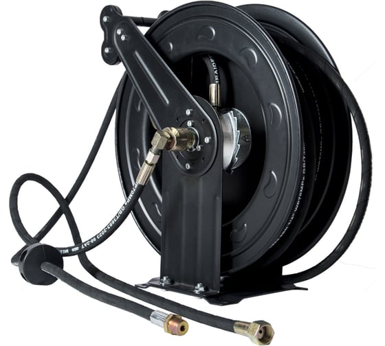 Катушка самоскручивающаяся Unilube для масла и воздуха со шлангом 15 м, соединение ½ UR5315 1