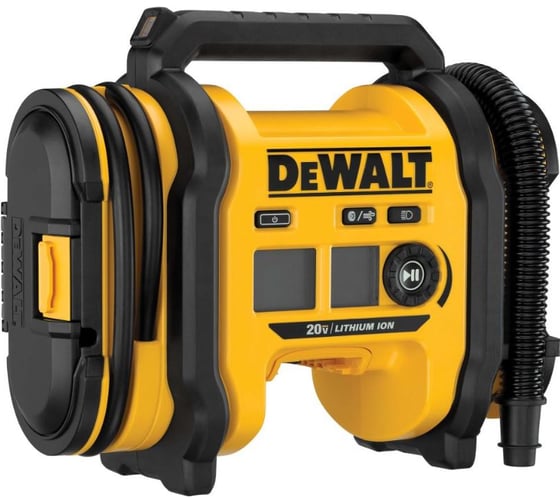 Аккумуляторный компрессор DEWALT 20 В, 11 бар, 14.2 л/мин, без АКБ и ЗУ DCC020IB 1