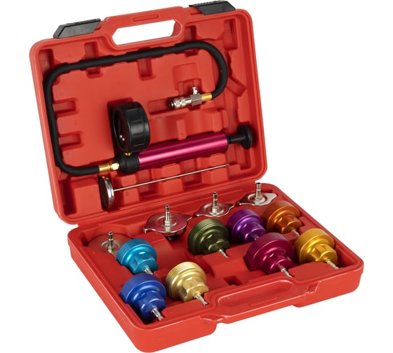 Набор для проверки герметичности в системе охлаждения WIEDERKRAFT WDK-214334