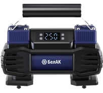 Компрессор для накачки шин БелАК ПРОФИ-80Ц 12V 80 л/мин с цифровым манометром, БАК.99195