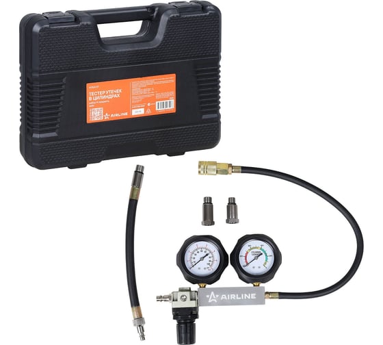 Тестер утечек в цилиндрах AIRLINE набор 4 пр., кейс ATAA021 1