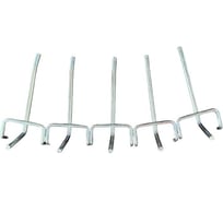 Крючок для перфорированной панели Great Wolf 100 мм, 5 шт GW-PK100