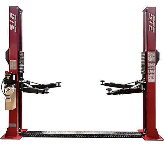 Двухстоечный подъемник GTE 4.5 т с нижней синхронизацией, 380 В (электрический спуск) GTE-H107