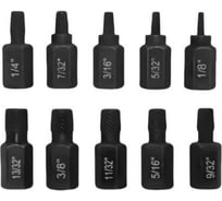 Экстракторы для выкручивания сломанных саморезов и болтов Vitatools набор 10 шт ekstraktory-nabor-10sht