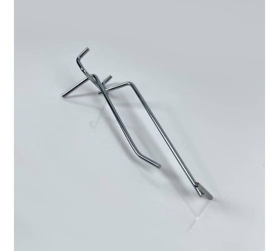 Крючок для перфорации с ценникодержателем ТТ-Урал 300 мм, одинарный, цинк, набор 20 шт УТ-00009522