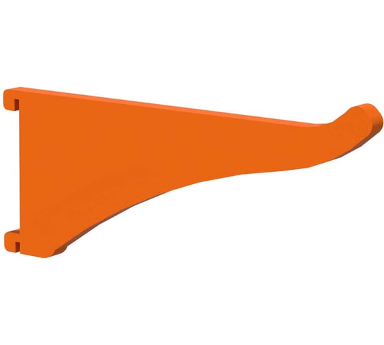 Крючок пластиковый ООО Металекс КР1 70мм, оранжевый, 10 шт 301014