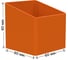 Контейнер пластиковый ООО Металекс 60х60х60 Тип1 (Оранжевый) / 301022 3