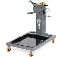 Стенд для разбора двигателей KraftWell г/п 500 кг, с редуктором, усиленный арт. ROTO 500