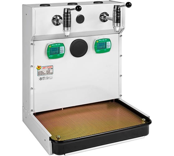 Установка настенная для раздачи масла RAASM 37687 с 2-мя кранами и счетчиками В0000000050488