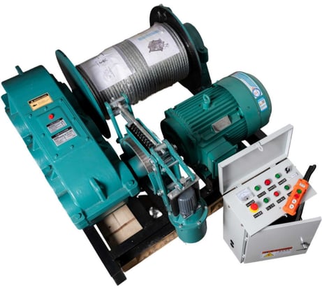Лебедка электрическая ELEMENT JM 380в, 1т, без каната 825005