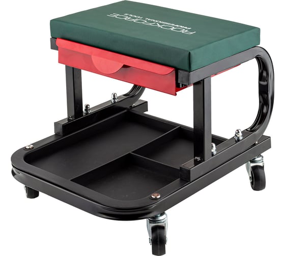Стул слесарный передвижной с инструментальной полкой Rockforce RF-TR6301(61974)