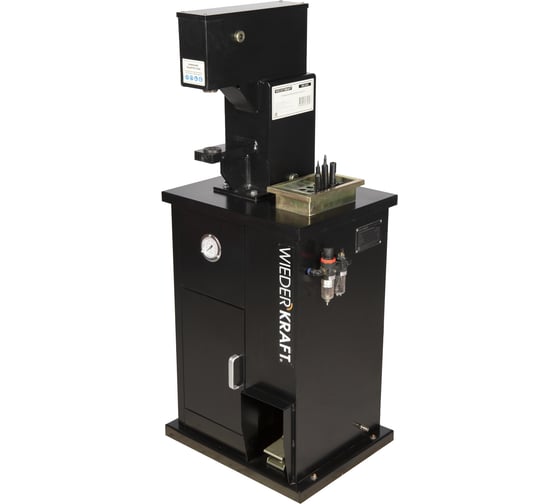 Станок клеппальный для тормозных колодок пневматический WIEDERKRAFT 6 т WDK-81760
