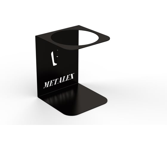 Держатель для баллончиков-спреев ООО Металекс 1-х, чёрный 113063 1