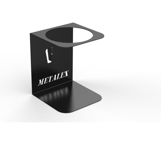 Держатель для баллончиков-спреев ООО Металекс 1-х, серый 113061 1