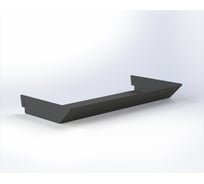 Полка для перфопанели ООО Металекс Metalex 130×300, серый ACPRPPS3013
