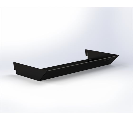 Полка для перфопанели ООО Металекс Metalex 130×300, черный ACPRPPCH3013