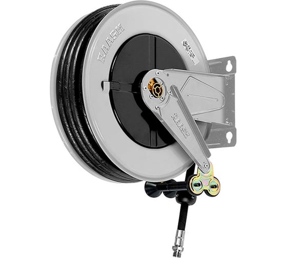 Катушка открытая для масла со шлангом RAASM 8430.402 15 м, 150 бар, F1/2, M1/2, В0000000073548