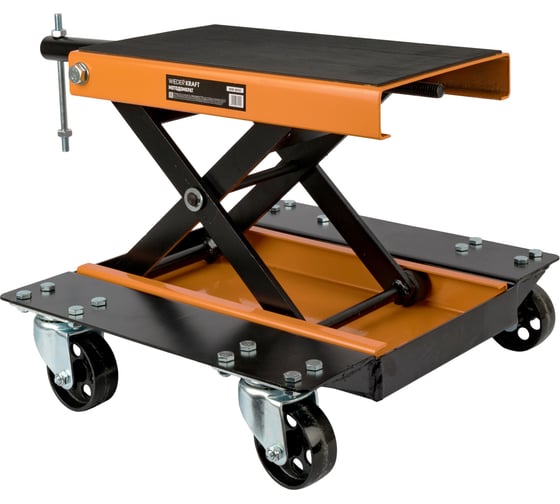 Мотоподъёмник с платформой на колесах WIEDERKRAFT г/п 500 кг WDK-86102
