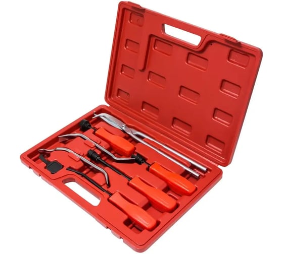 Набор съемников для обслуживания тормозной системы Forsage 8 предметов, в кейсе  F-908B1(18181)