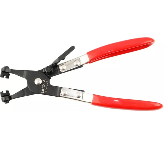 Клещи для хомутов шлангов, губки с + разъёмом Licota ATM-0047