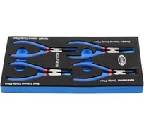 Набор съемников стопорных колец Licota 4 предмета, в ложементе EVA ACK-E38308