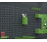 Держатель карандашей пластиковый ООО Металекс Metalex ТИП 2 (Зеленый) 301029 3