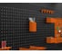 Держатель карандашей пластиковый ООО Металекс Metalex ТИП 2 (Оранжевый) 301030 3