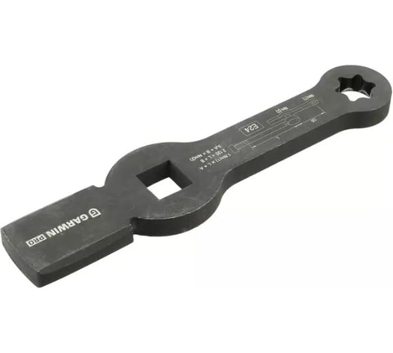 Ключ для тормозных суппортов односторонний GARWIN Е24 A80585-E24