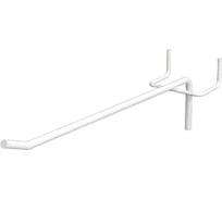 Крючок ПК МАГС L -150 на перфорацию штыревой цв. белый ( 4 шт/ упак) 04-02013