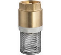 Фильтр донный латунный Petropump 1 c обратным клапаном PP910014