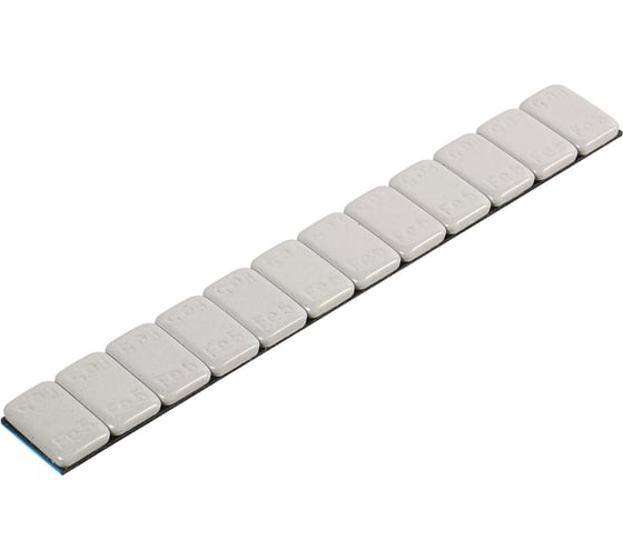 Груз балансировочный AIRLINE самоклеящийся, стальной, 12x5 г, 50 шт, короткий ATRK218