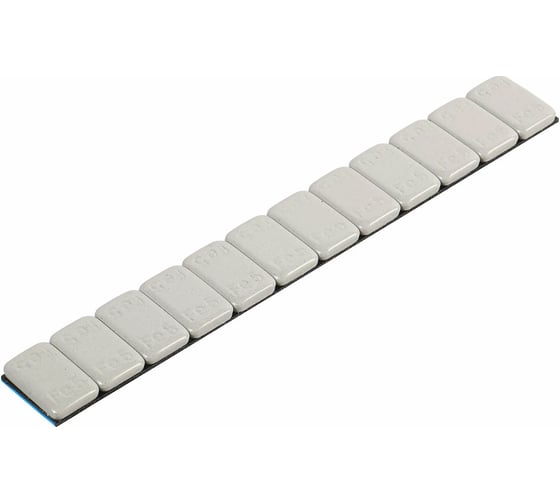 Груз балансировочный AIRLINE самоклеящийся, стальной, 12x5 г, 50 шт, оранжевый ATRK211