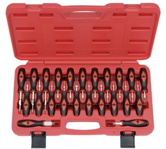 Набор для ремонта разъемов (распиновщик) AIRLINE 23пр, кейс ATPE201