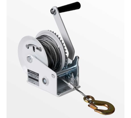 Лебедка ручная ELEMENT LHW 1000кг, трос 10м, 2000 lbs 226004