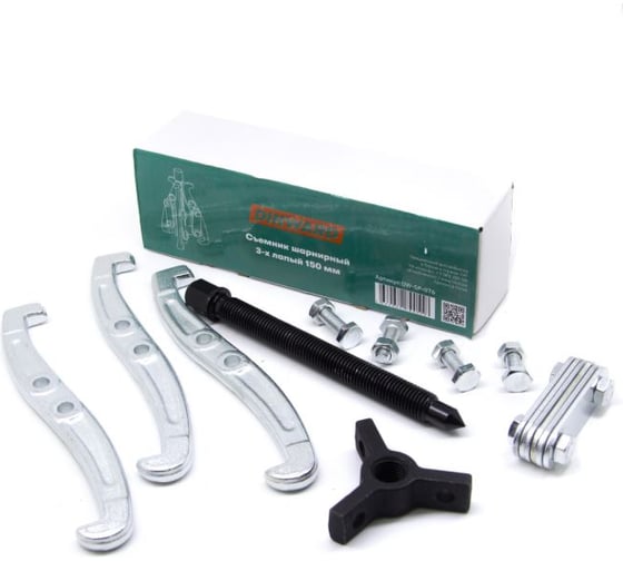 Съемник подшипников 3-х лапый DINWARD 150 мм 746523v